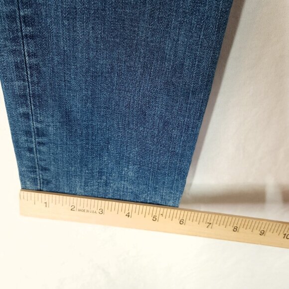 True Religion Audrey Low Rise Jeans Womens 24 Slim Boyfriend Distressed Sequin - Picture 10 of 14